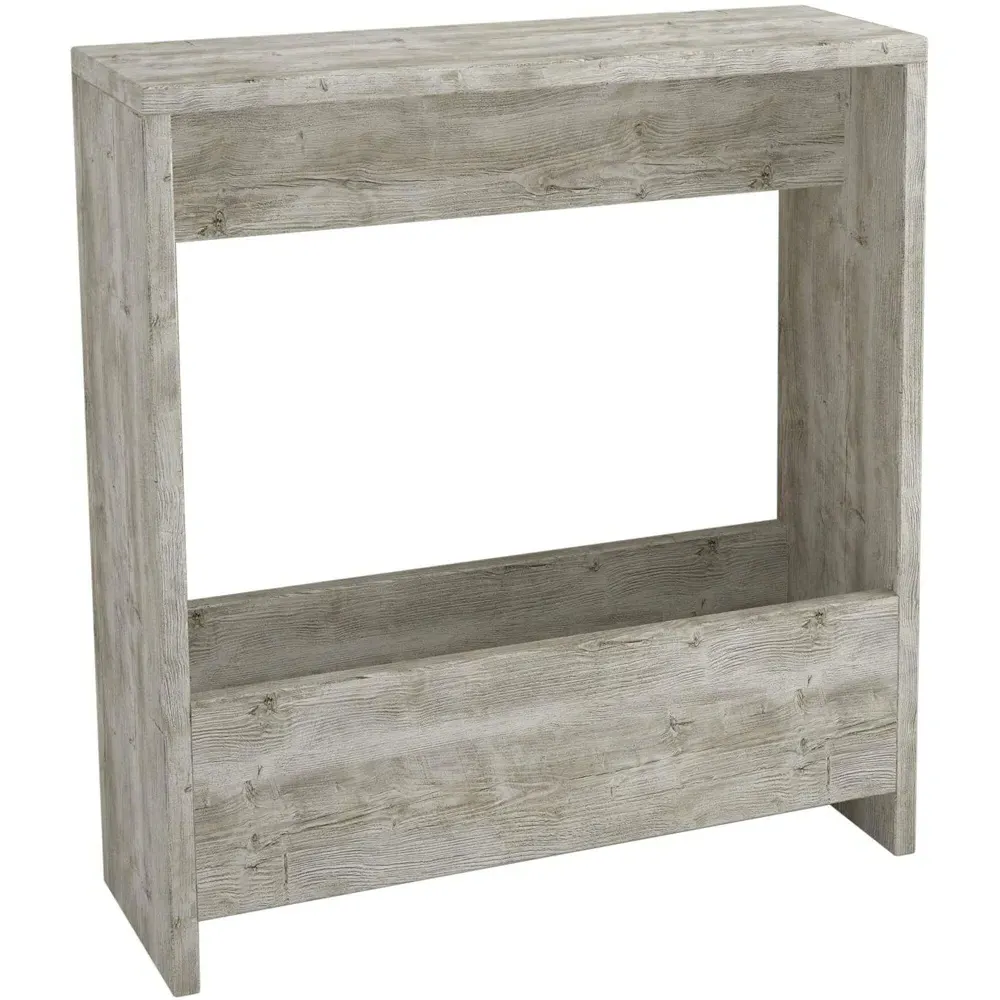 Simpi Single Shelf Side Table - White