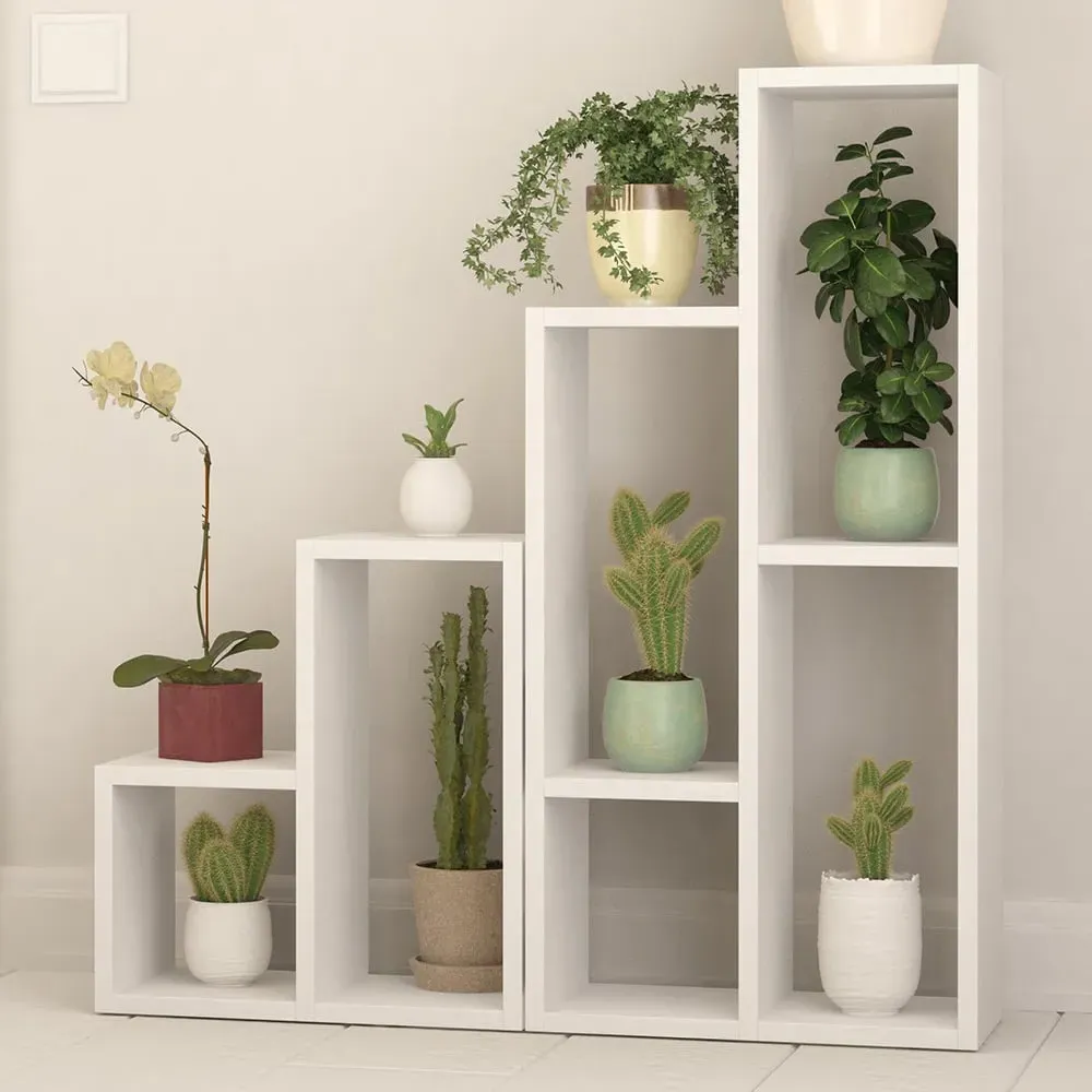 Sule Plant Stand 2 Pack - White