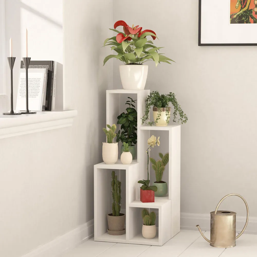 Sule Plant Stand 2 Pack - White