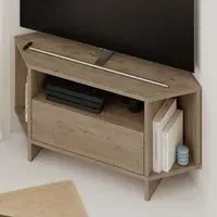 Viva Corner TV Stand with Storage - Oak Effect