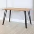 Xana 4-Seater Rectangular Dining Table - Natural Oak