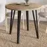 Xana 4-Seater Round Dining Table - Natural Oak
