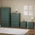 4 Piece Bedroom Furniture Set - Jasper Green