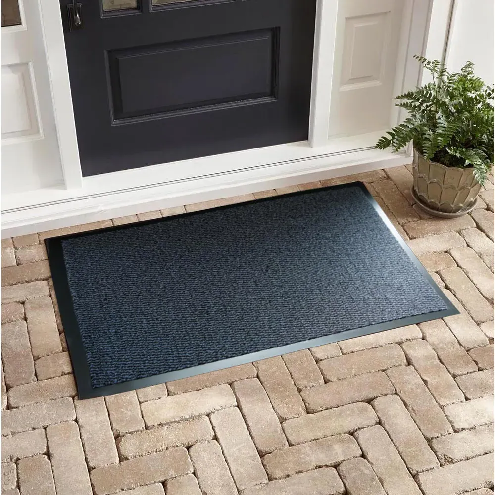 Anti Slip Door Mat - Blue