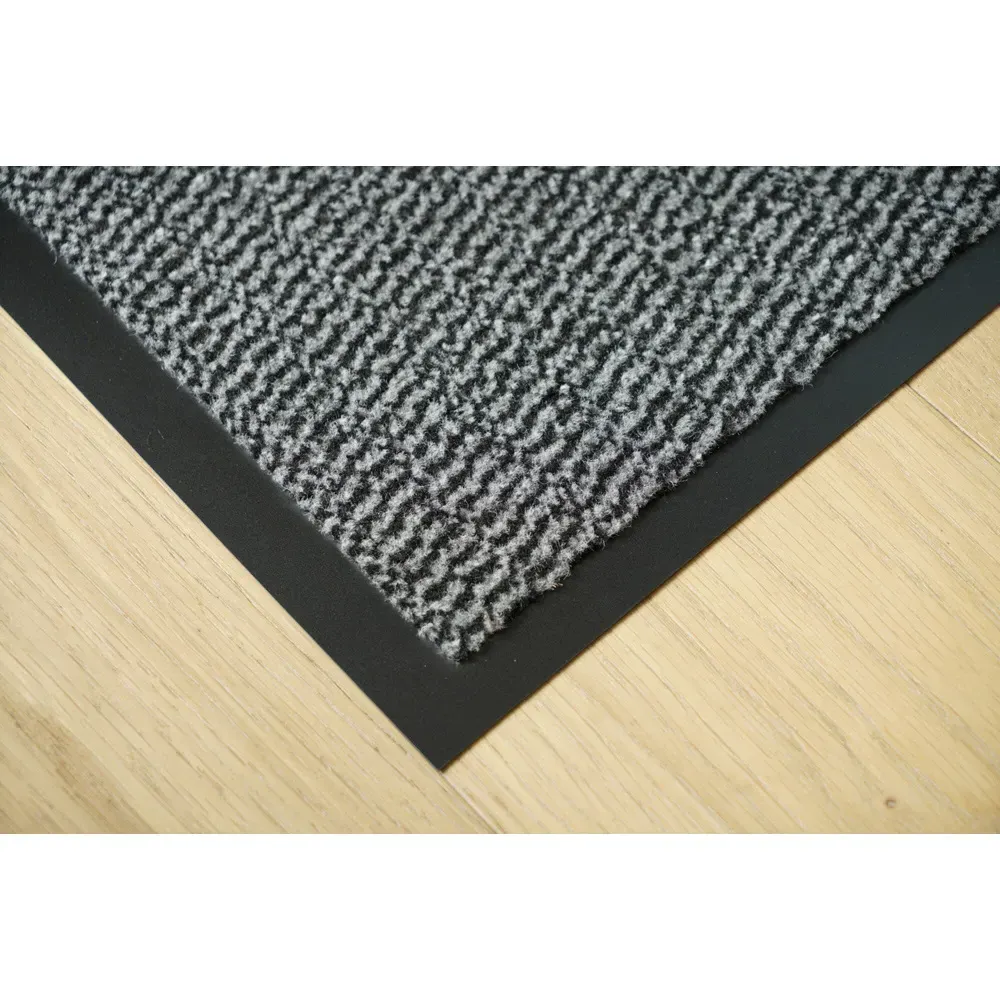 Anti Slip Door Mat - Silver Grey
