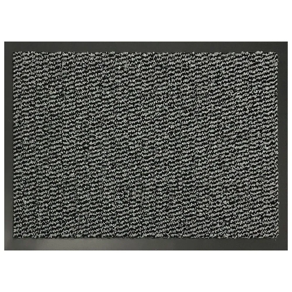 Anti Slip Door Mat - Silver Grey