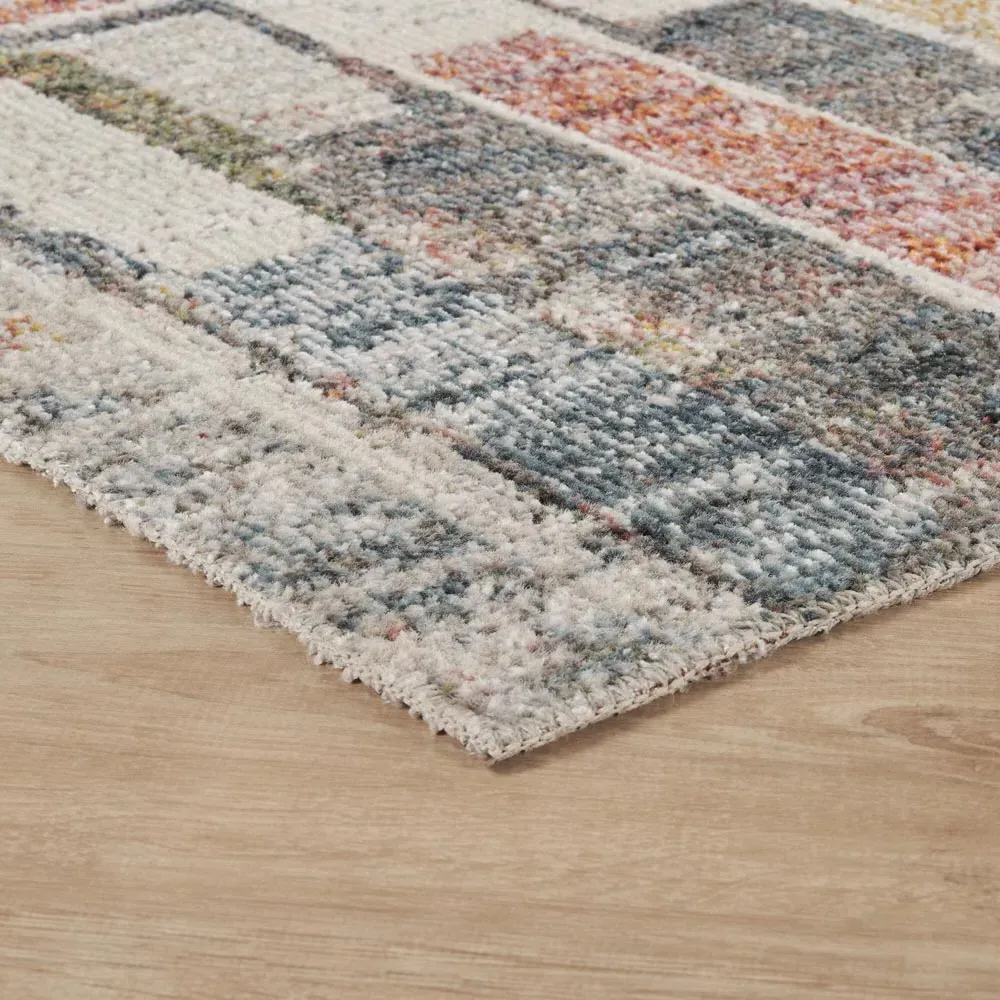 Aress Large Geometric Rug - Multicolour, Polypropylene