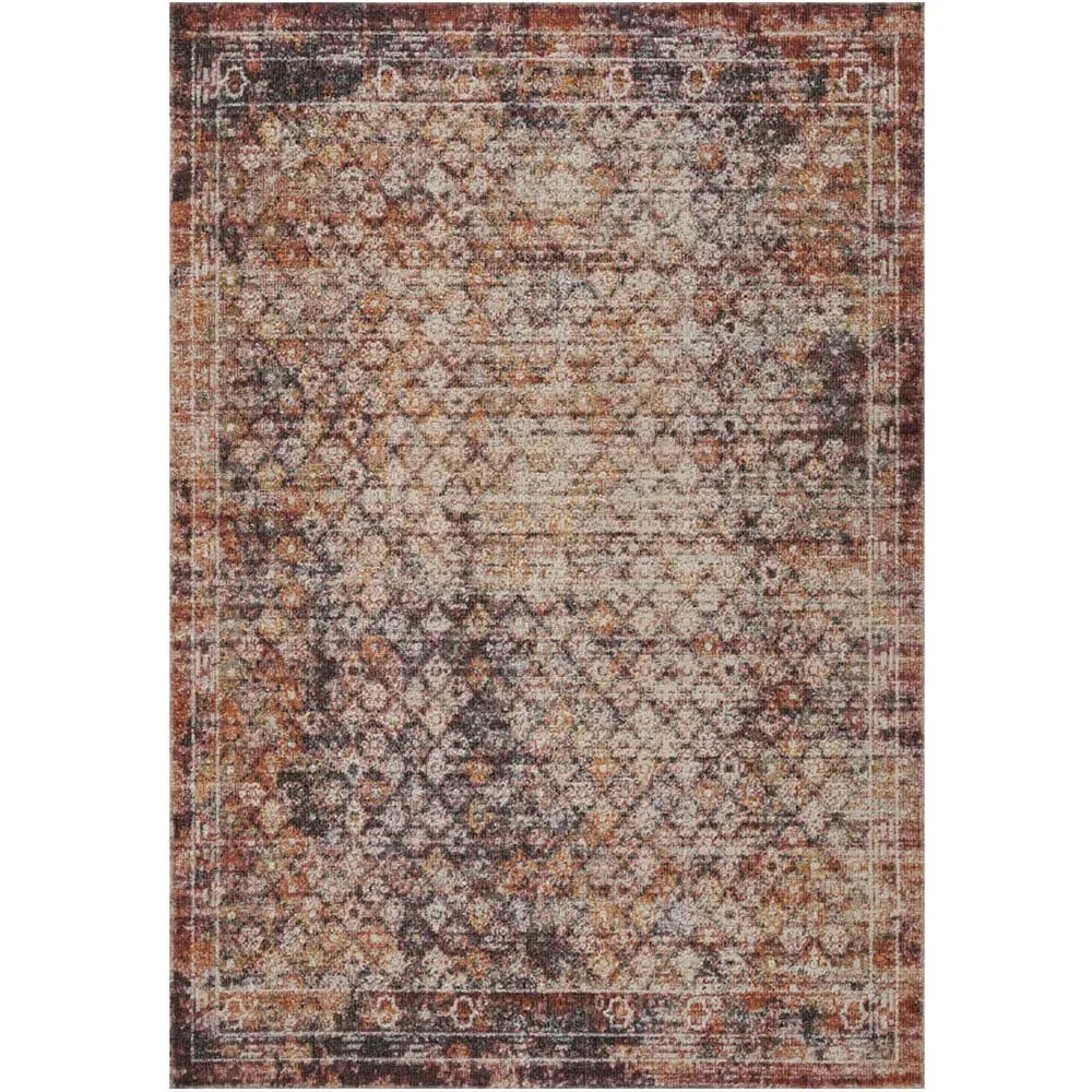 Aress Lattice Rug - Multicolour image