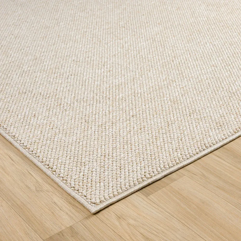 Avior Beige Pebble Rug - Blonde, Polyester
