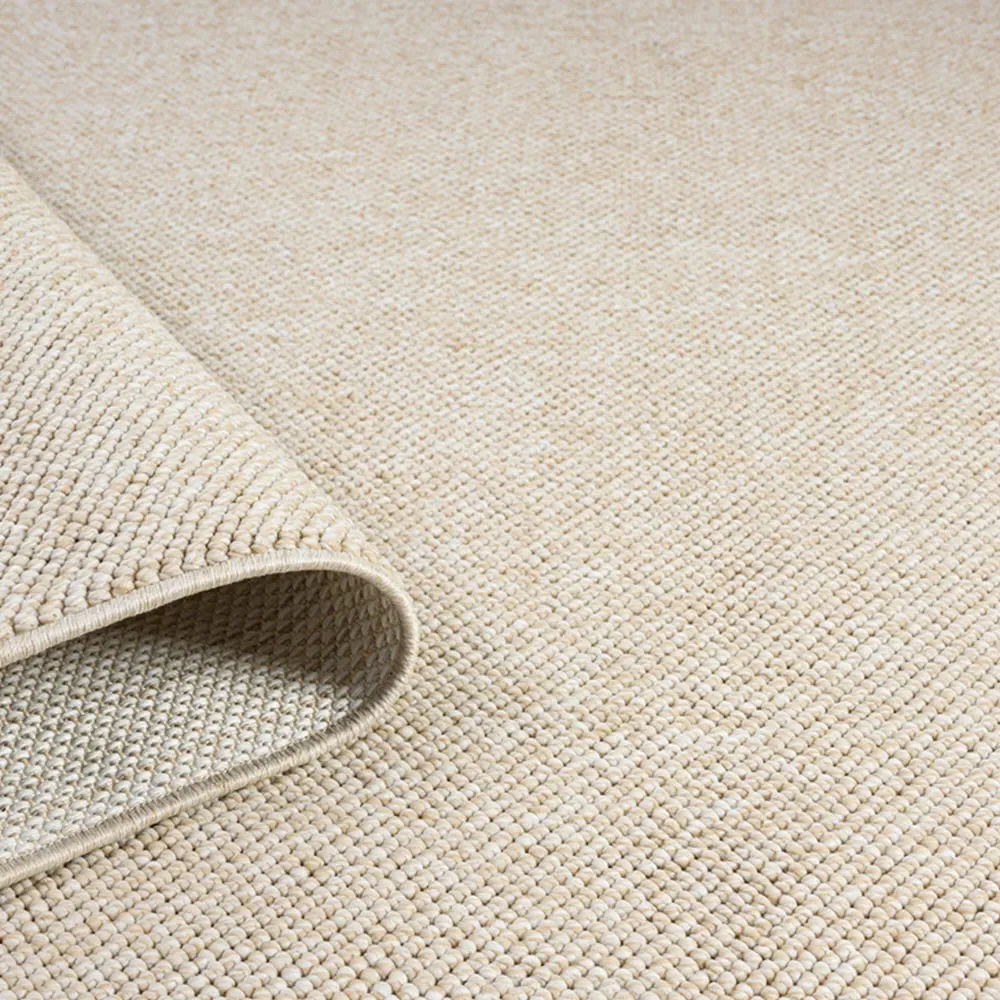 Avior Beige Pebble Rug - Blonde, Polyester