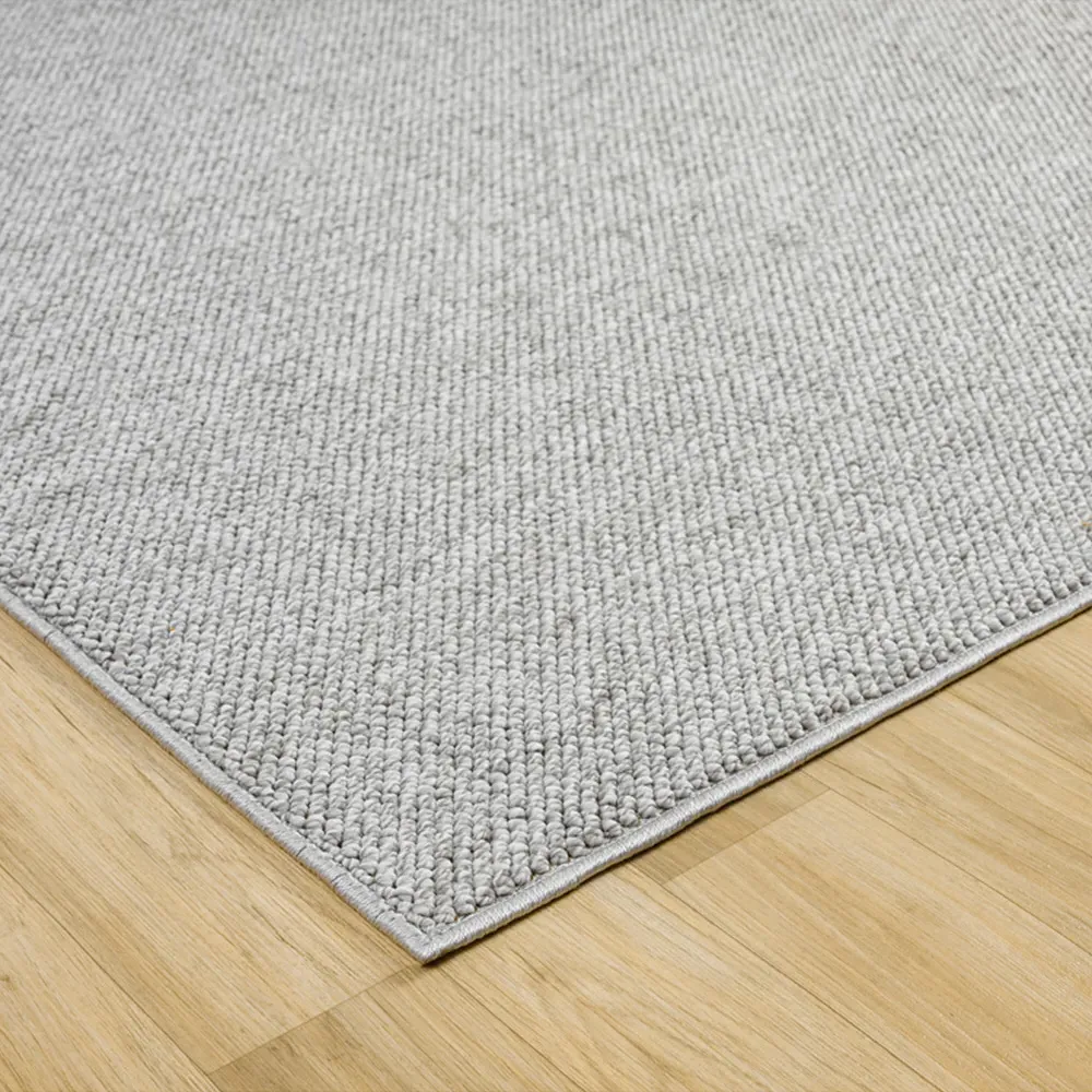 Avior Pebble Rug - Grey, Polyester