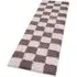 Chester Checkered Shaggy Rug - Lilac