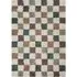 Chester Checkered Shaggy Rug - Multi