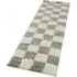 Chester Checkered Shaggy Rug - Sage