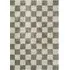 Chester Checkered Shaggy Rug - Sage