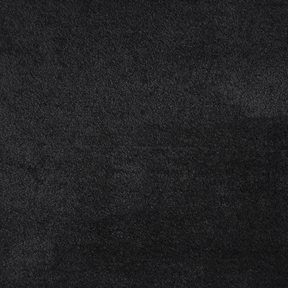 Comfy Anti Slip Rug - Black, Polyester