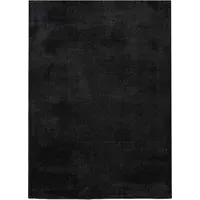 Comfy Anti Slip Rug - Black, Polyester