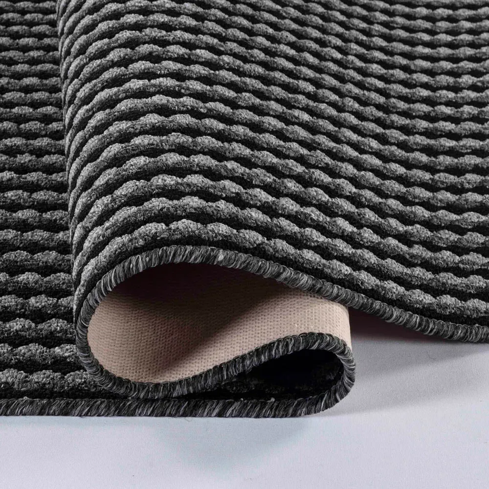 Eden Non Slip Door Mat - Anthracite, Polypropylene