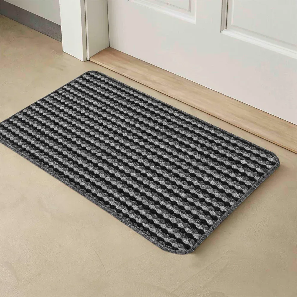 Eden Non Slip Door Mat - Anthracite, Polypropylene