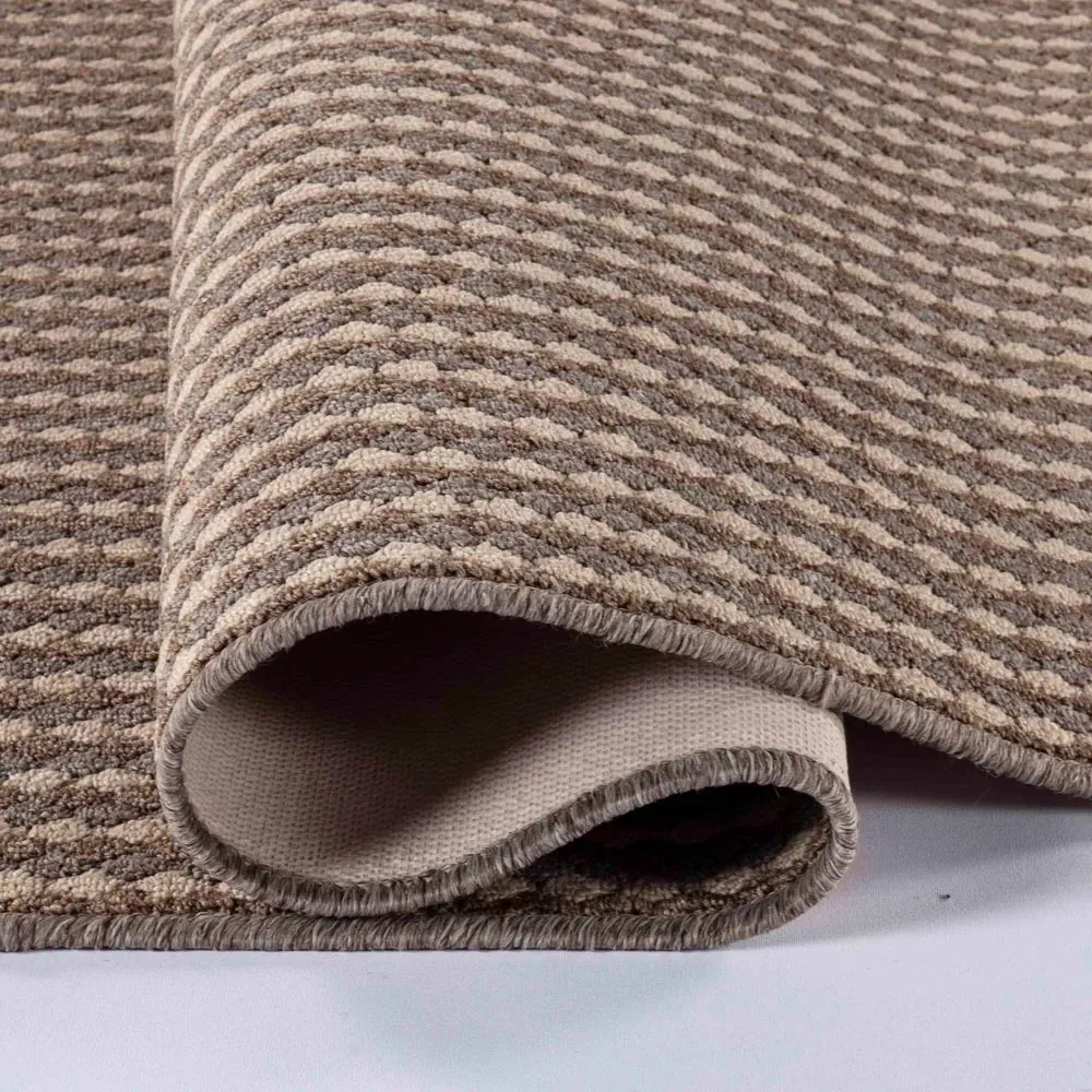 Eden Non Slip Door Mat - Beige, Polypropylene