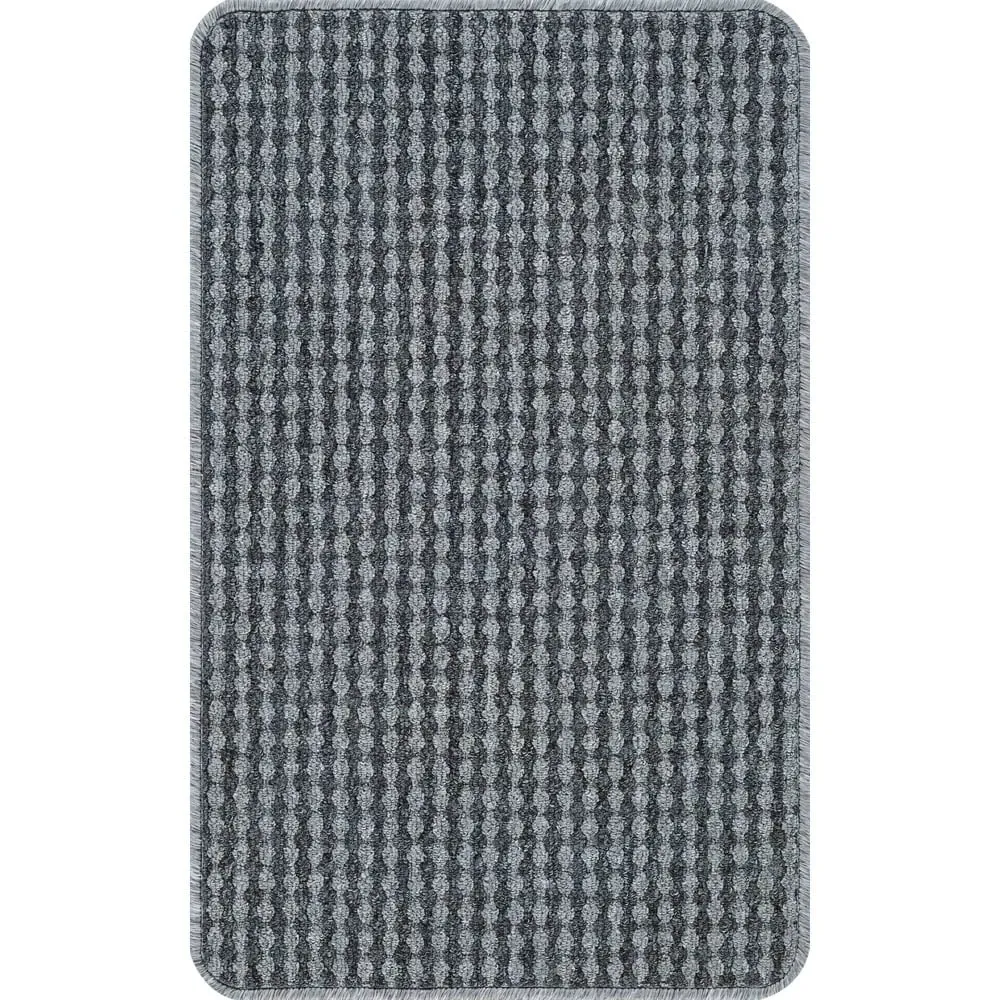 Eden Non Slip Door Mat - Grey, Polypropylene image