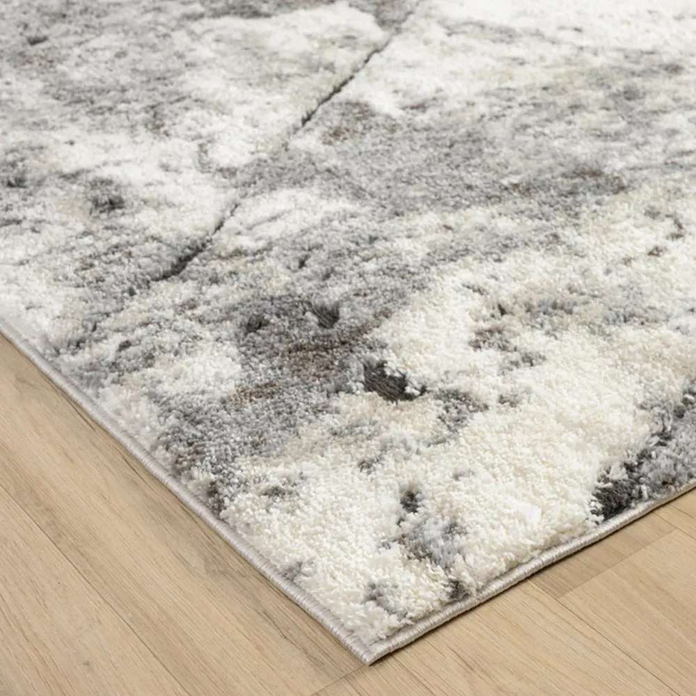 Eleanor Embossed Rug - Grey Slate