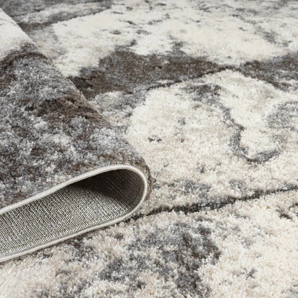 Eleanor Embossed Rug - Grey Slate