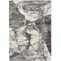 Eleanor Embossed Rug - Grey Slate