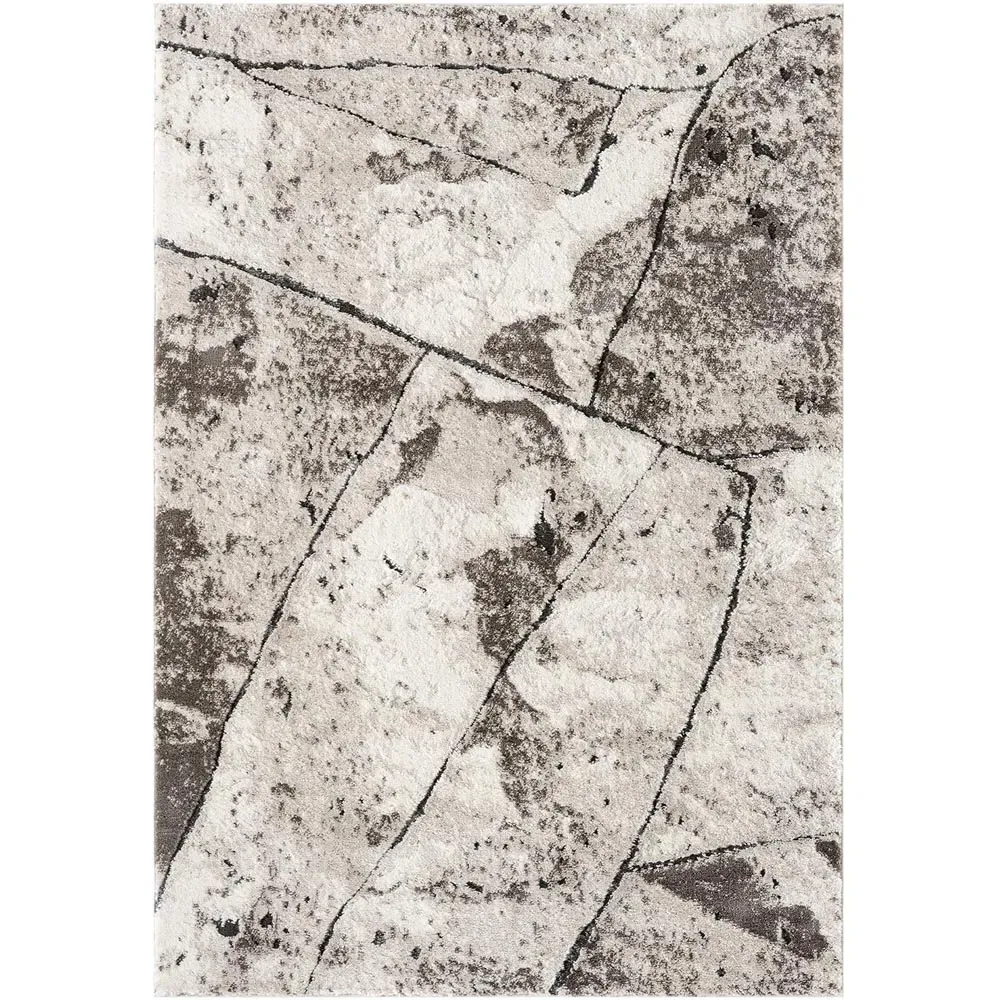 Eleanor Embossed Rug - Mocha Slate, Polypropylene image
