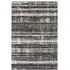 Eleanor Striped Embossed Rug - Grey