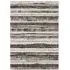Eleanor Striped Embossed Rug - Mocha