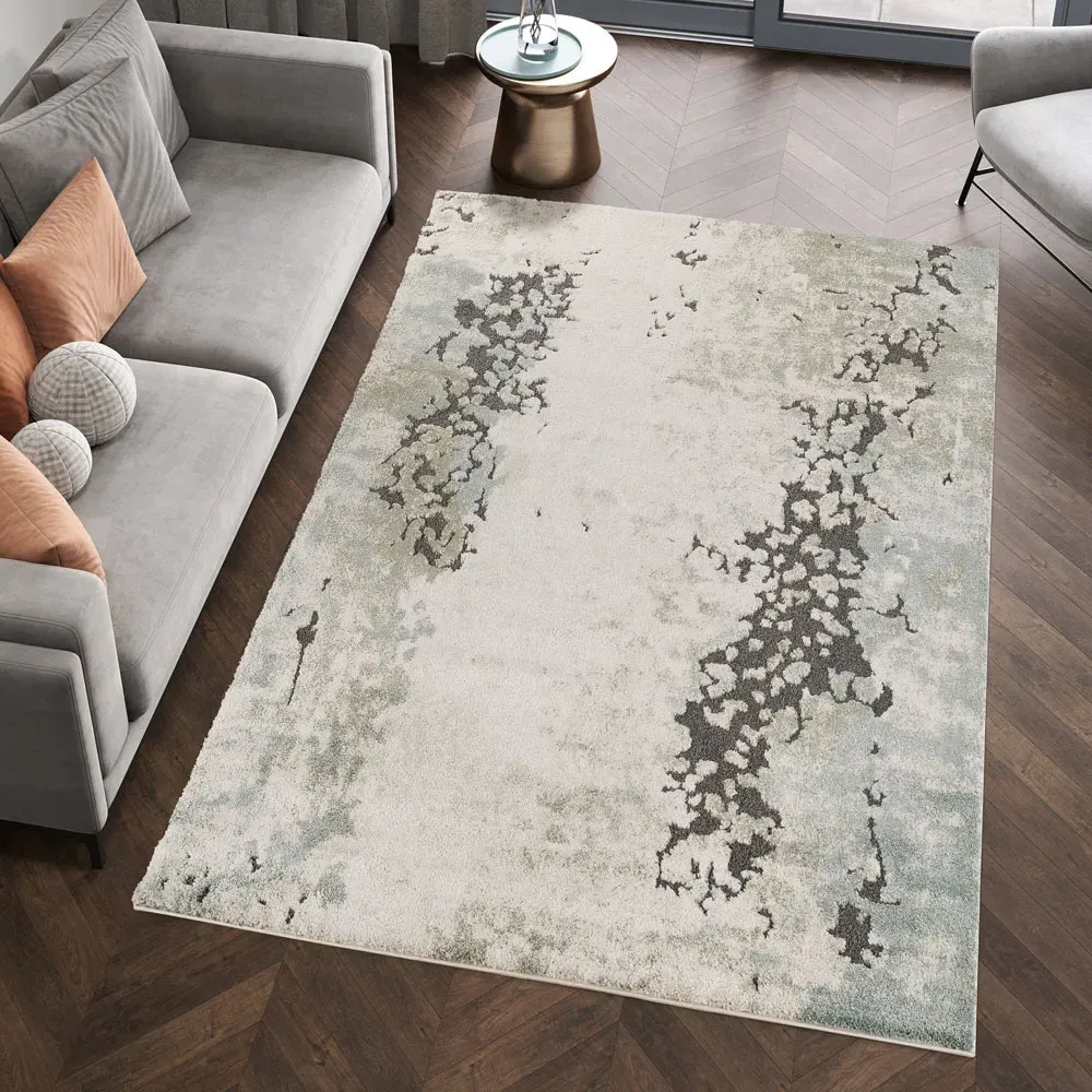 Essence Abstract Rug - Sage