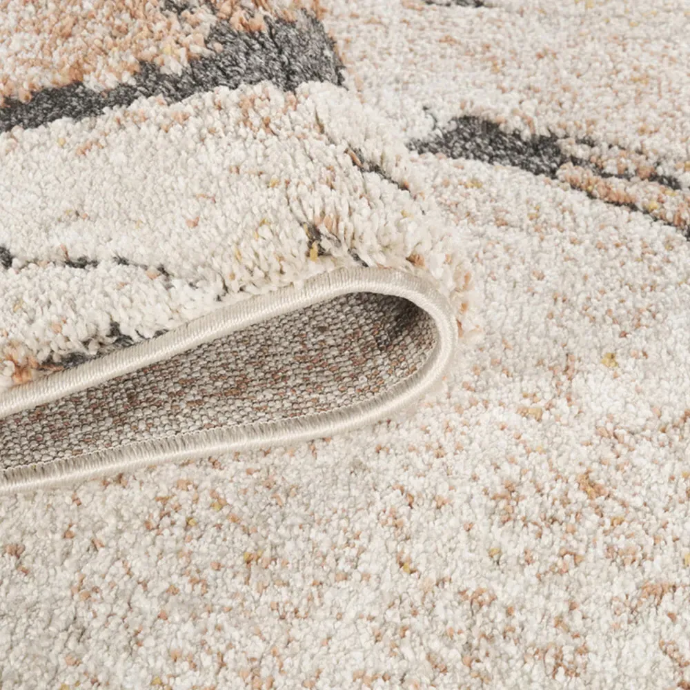 Essence Abstract Rug - Terracotta