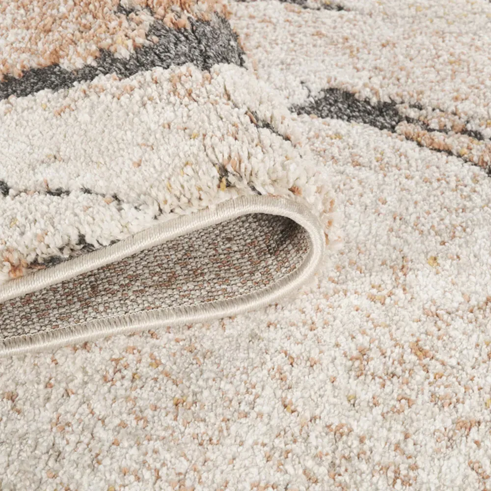 Essence Abstract Rug - Terracotta