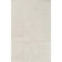 Hamilton Abstract Motif Rug - Cream, Polypropylene