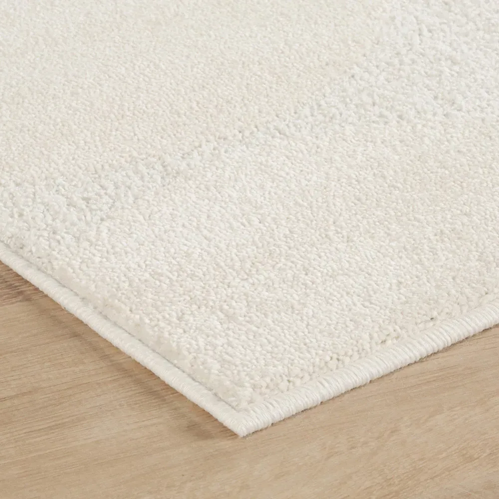 Hamilton Abstract Motif Rug - Cream, Polypropylene