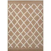 Harper Aztec Rug - Cream