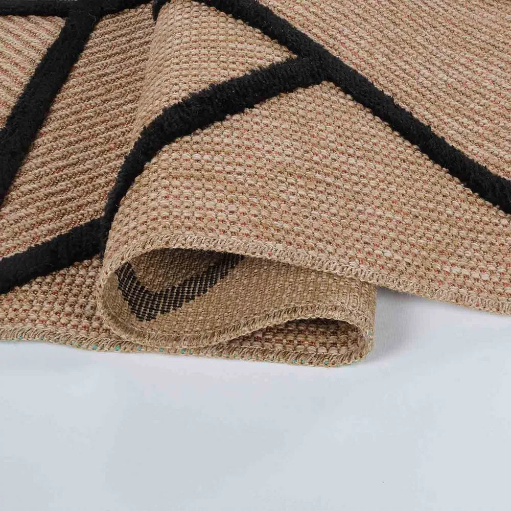 Harper Black Prism Rug - Black