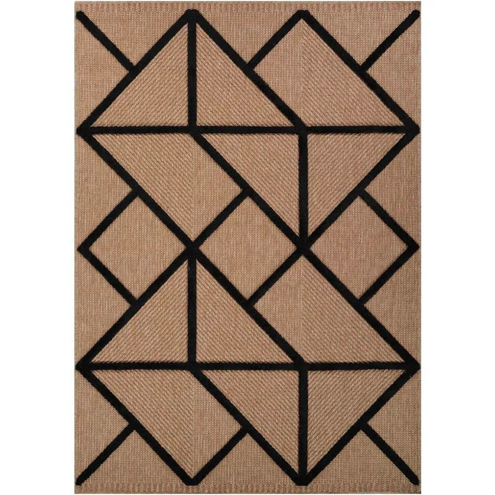 Harper Black Prism Rug - Black