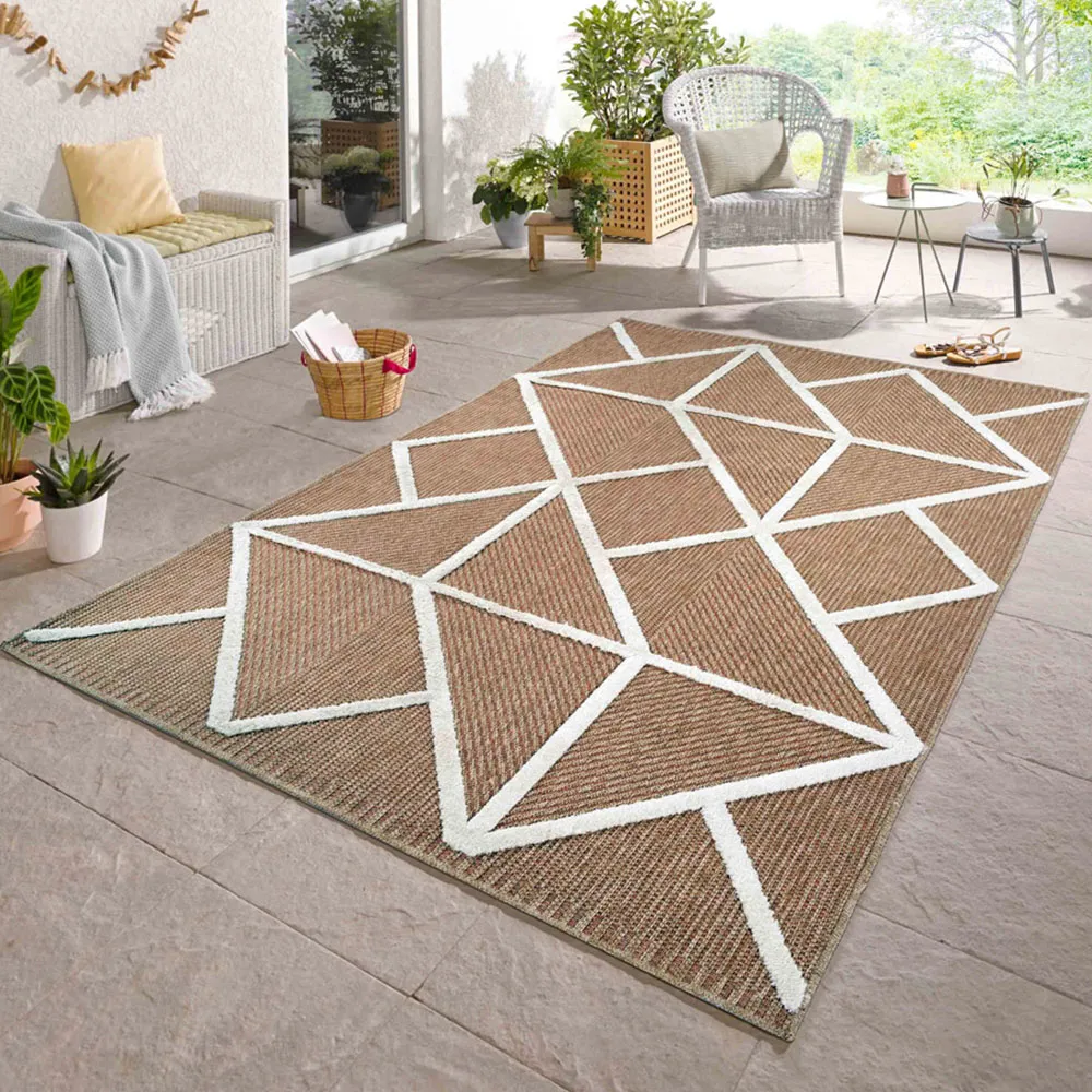 Harper Prism Rug - Cream