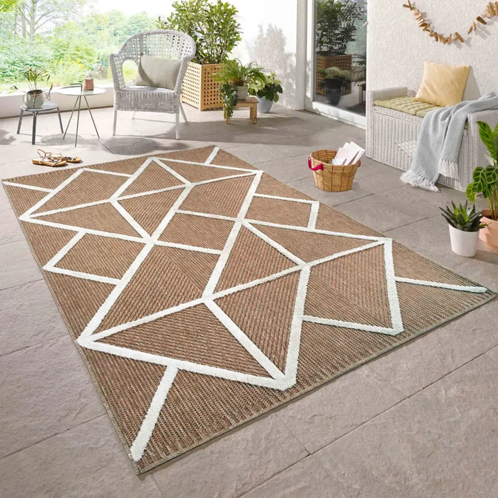 Harper Prism Rug - Cream
