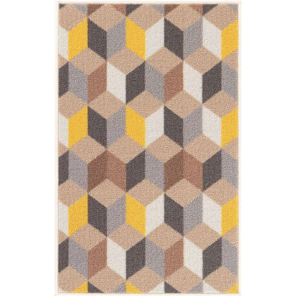 Havana Arrow Anti Slip Door Mat - Gold image