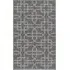 Havana Cubed Trellis Anti Slip Door Mat - Dark Grey
