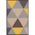 Havana Geometric Anti Slip Door Mat - Dark Gold