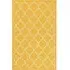 Havana Gold Trellis Anti Slip Door Mat - Gold, Nylon