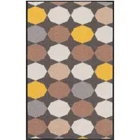Havana Oval Anti Slip Door Mat - Gold