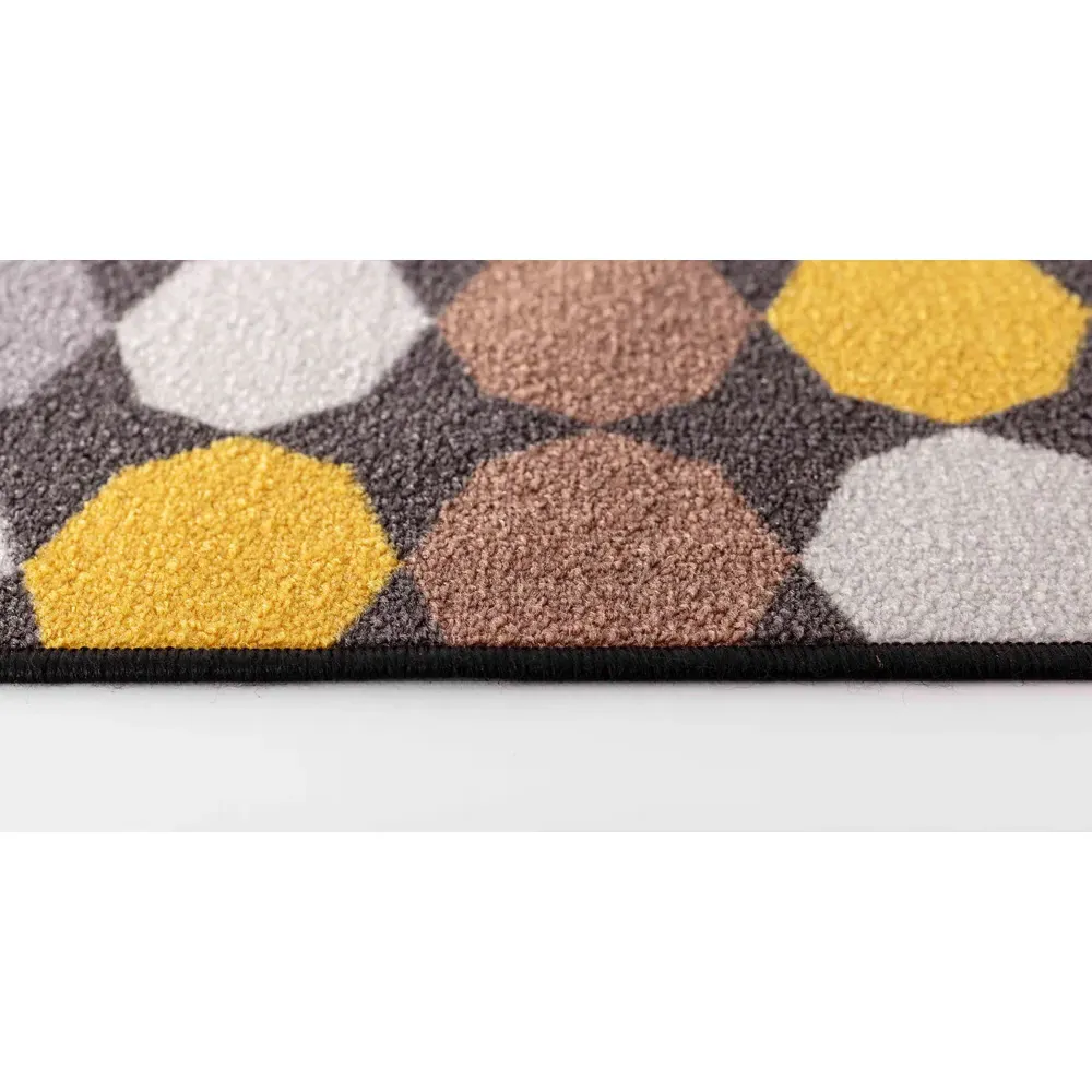 Havana Oval Anti Slip Door Mat - Gold