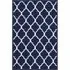 Havana Trellis Anti Slip Door Mat - Navy, Nylon