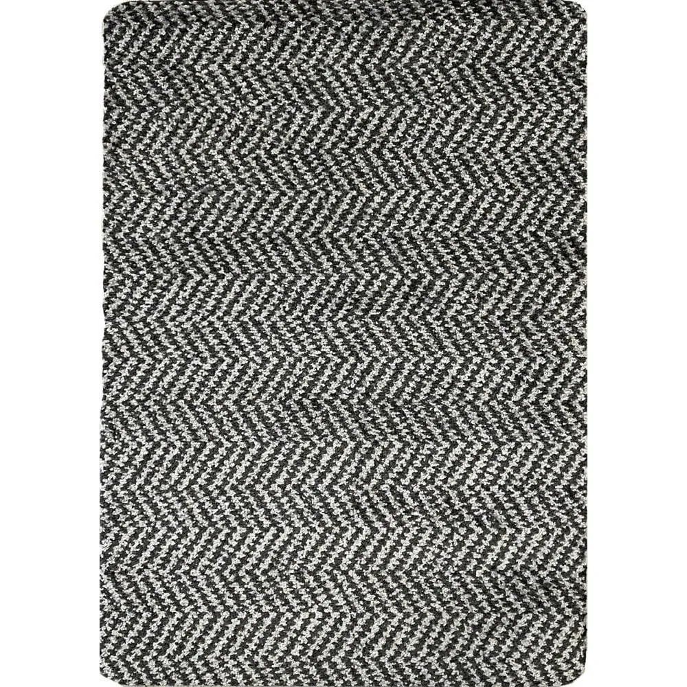 Herringbone Anti Slip Door Mat - Taupe