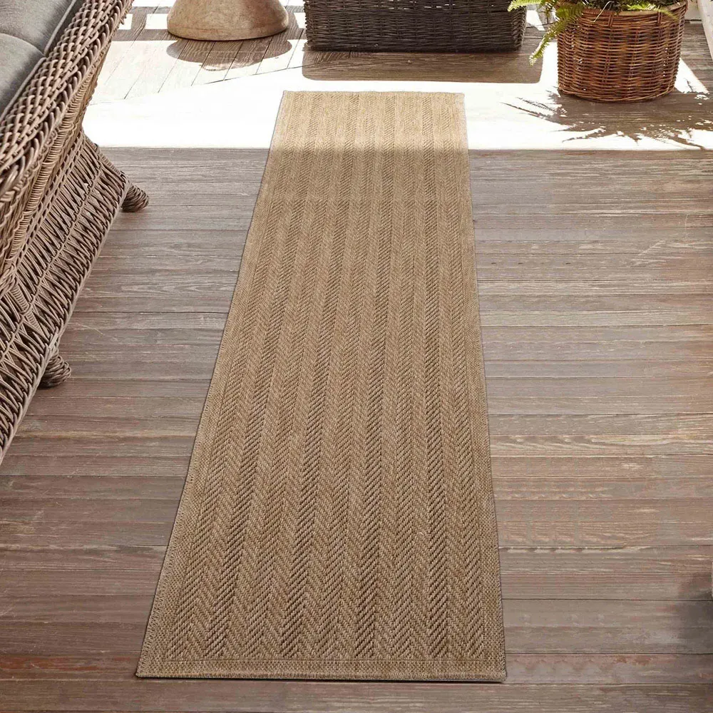Herringbone Rug - Jute